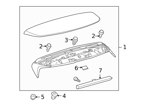 Rear Spoiler for 2014 Lexus RX450h #0