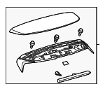 7608548123E1 - : Spoiler Assembly for Lexus Image