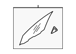 824103N030 - Body: Door Glass for Hyundai: Equus Image
