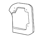 924523D000 - : Lens &amp; Housing Mount Gasket for Hyundai Image