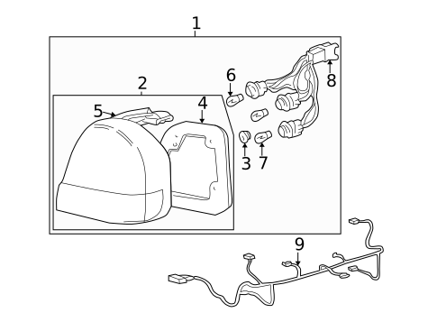 Bulbs - Chassis for 1999 Hyundai Sonata #1