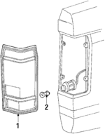 F1TZ13404C - Electrical: Tail Lamp Assembly for Ford: Ranger Image