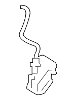 89391B2700 - Body: Latch for Kia: Soul, Soul EV Image