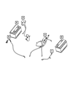 68360691AD - : Battery Positive Wiring for Mopar Image