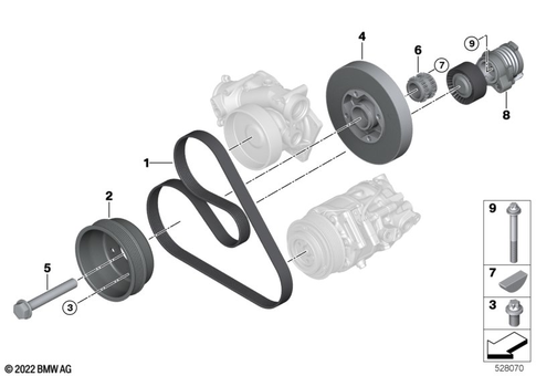 Belt Drive for 2022 BMW 760iX #0