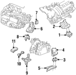 22146013 - Engine: Motor Mount for GM Image