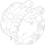 LR158705 - : Alternator for Land-Rover Image