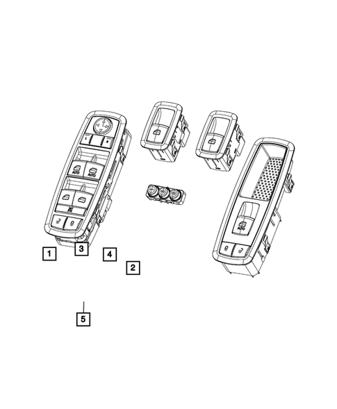 Switches for 2020 Dodge Charger #5
