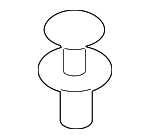 RYQ500140 - Body: Grille Rivet for Land Rover: Defender 110, Defender 130, Defender 90, Discovery, Range Rover, Range Rover Sport, Range Rover Velar Image