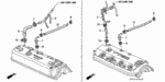 17138P0A000 - Engine: TUBE, BREATHER for Honda Image