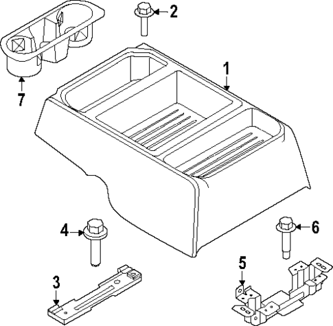 Console for 2023 Ford Expedition #2