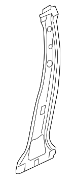 51530FN10A9P - Body: Inner Center Pillar for Subaru Image