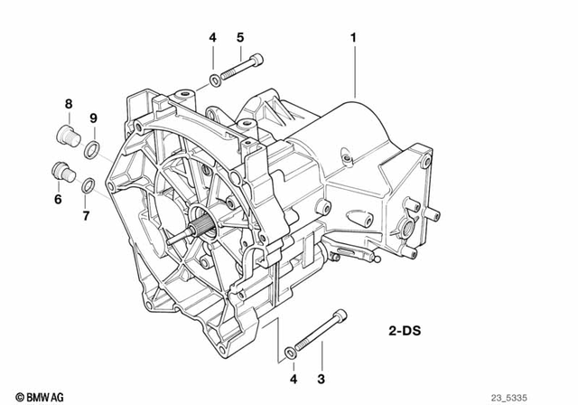 7129906694 - : Isa Screw - M8X55-8.8-Znniv for BMW-Motorrad Image