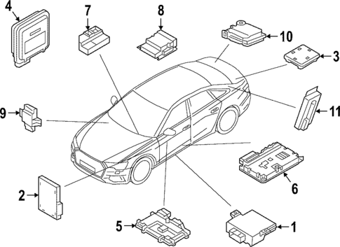 Electrical Components for 2025 Audi A6 allroad #0