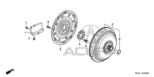 Torque Converter for 2012 Acura RL #0
