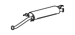 174200V220 - : Muffler &amp; Pipe for Toyota: RAV4 Image