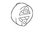 175650P031 - Exhaust: Tailpipe Hanger for Toyota Image