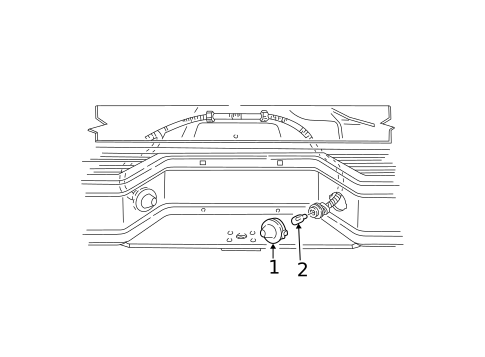 License Lamps for 2002 Ford Explorer Sport Trac #0