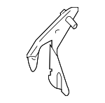 41117171579 - : Apron Assembly Bracket for BMW: 1 Series M, 128i, 135i, 135is Image