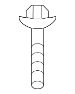 33306861943 - Suspension: Rear Lateral Arm Outer Bolt for BMW Image