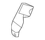 898541JA5C - : 2011-2017 Nissan Quest - Inner Buckle for Nissan: Quest Image