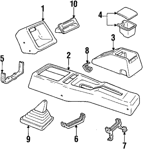 Center for 1987 Hyundai Excel #0