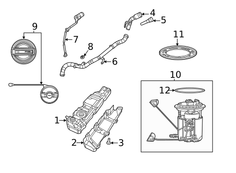 Fuel Storage for 2021 Jeep Wrangler #0
