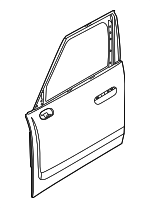 41539634500 - Body: Door Shell for Mini Image