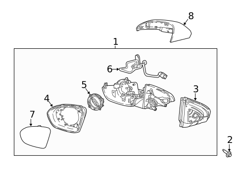 Outside Mirrors for 2018 Buick Regal Sportback #0