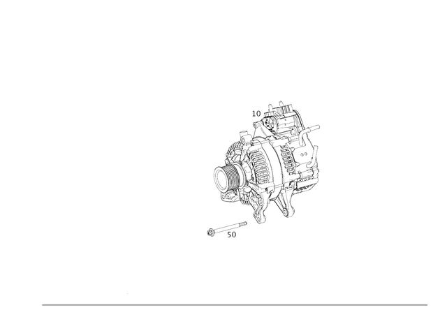 2649062300 - Electrical Equipment and Instruments: Starter Alternator for Mercedes-Benz Image image