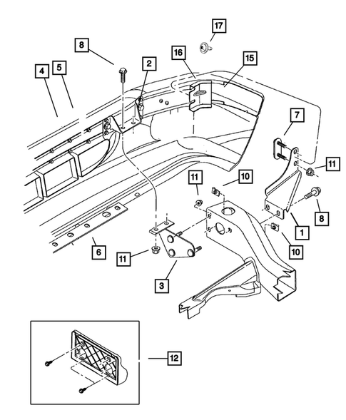 Front Bumper and Fascia for 2001 Dodge Dakota #0