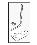 8T1867272H4PK - Body: Cowl Kick Panel for Audi Image