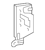 8621260080 - Body: AM/FM CD Cassette Mount Bracket for Lexus: LX470 Image