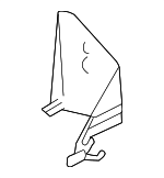 8627460080 - Body: CD Changer Bracket for Lexus: LX470 Image