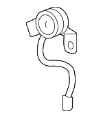 8616060290 - Body: Front Dr Speaker for Lexus: LX470 Image