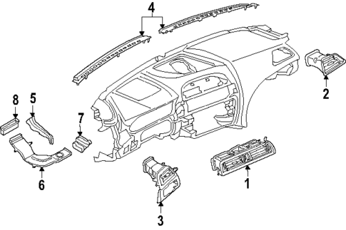 Ducts for 2016 BMW 640i xDrive #0