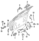 8044160U00 - : Cover for INFINITI: Q45 Image