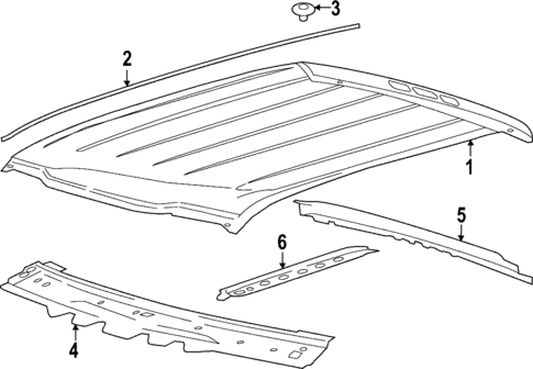 Roof & Components for 2025 Ford F-350 Super Duty #2