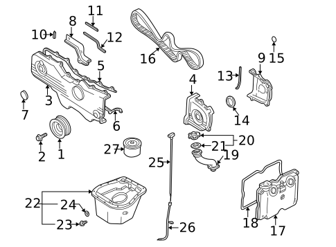 Filters for 2004 Subaru Impreza #0