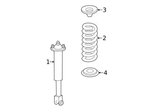 Suspension, Springs & Related Components for 2008 Cadillac CTS #0