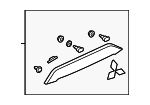 5817A024HC - : Trim Plate for Mitsubishi: Outlander Image