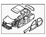 9139196 - Body: Body Assembly for Volvo: S80 Image