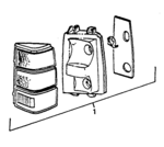 4174096 - Electrical: Tail Lamp Assembly for Dodge: Aries Image