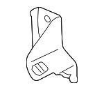 MR323424 - Exhaust: Front Pipe Bracket for Mitsubishi: Eclipse, Galant, Lancer, Outlander Image