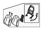 88400P1020FG5 - Body: Seat Back Assembly for Kia Image