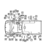 68013432AA - Electrical: Body Wiring for Mopar Image