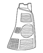 8156135270 - : Tail Light (Left, Rear) for Toyota: 4Runner Image