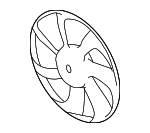 45121AL03A - : Fan Blade for Subaru: Legacy, Outback Image