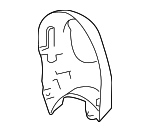 15281815 - Body: Hinge Cover for Chevrolet: HHR Image