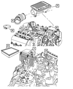 4880288AD - Fuel: Air Cleaner for Dodge: Nitro Image